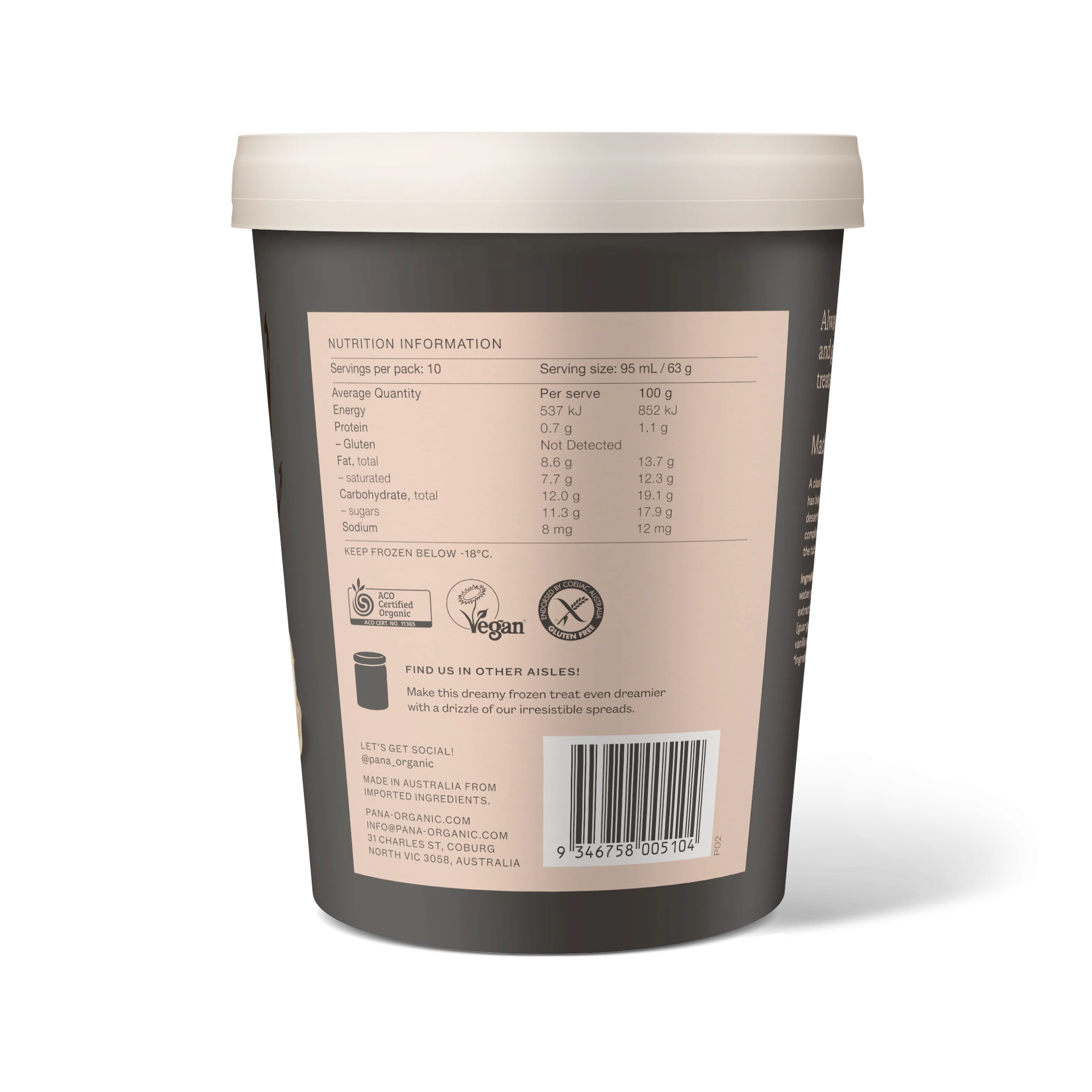 Madagascan Vanilla Bean Frozen Treat - Image 3